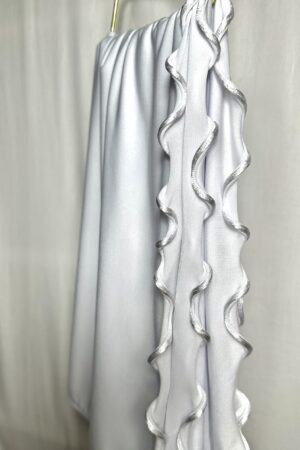 Jersey Premium Frisé Blanc - Pure Mastour