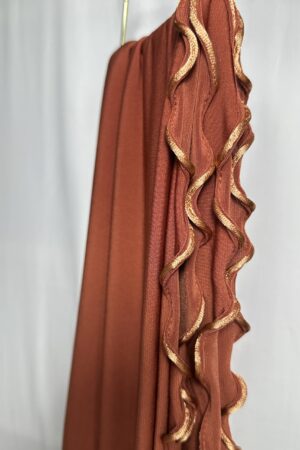 Jersey Premium Frisé Rouge Poudre - Pure Mastour