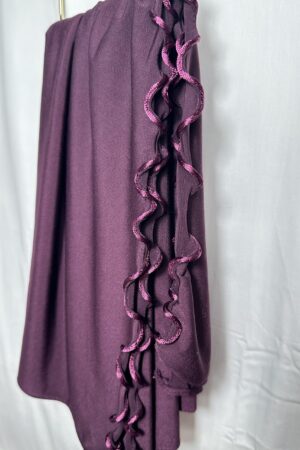 Jersey Premium Frisé Prune - Pure Mastour