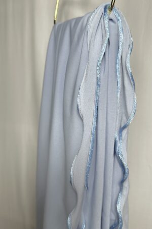 Jersey Premium Frisé Bleu Bébé - Pure Mastour
